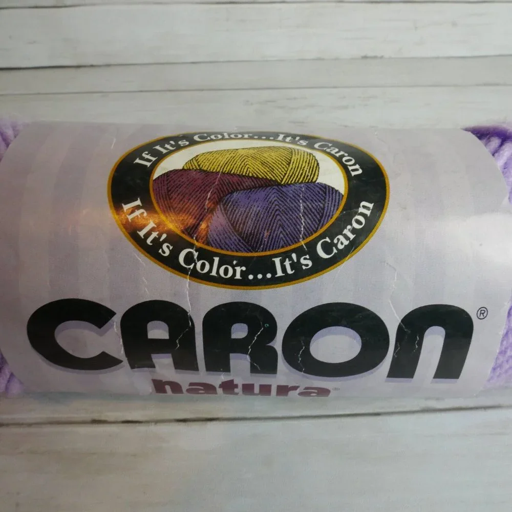 Caron Natura SOFT LILAC #30 3oz 1 Skein Yarn No Dye